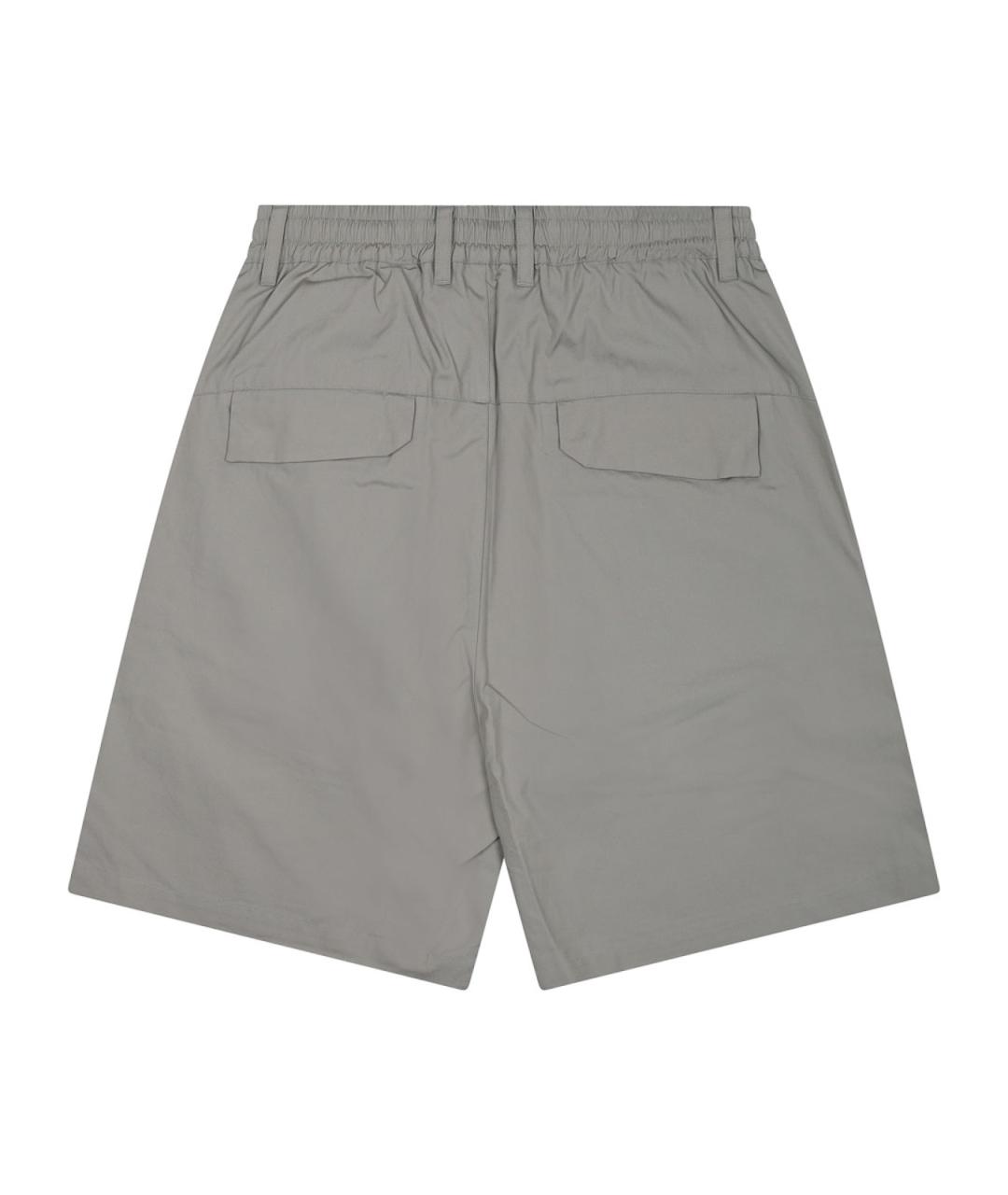 CP COMPANY Серые хлопковые шорты, фото 2