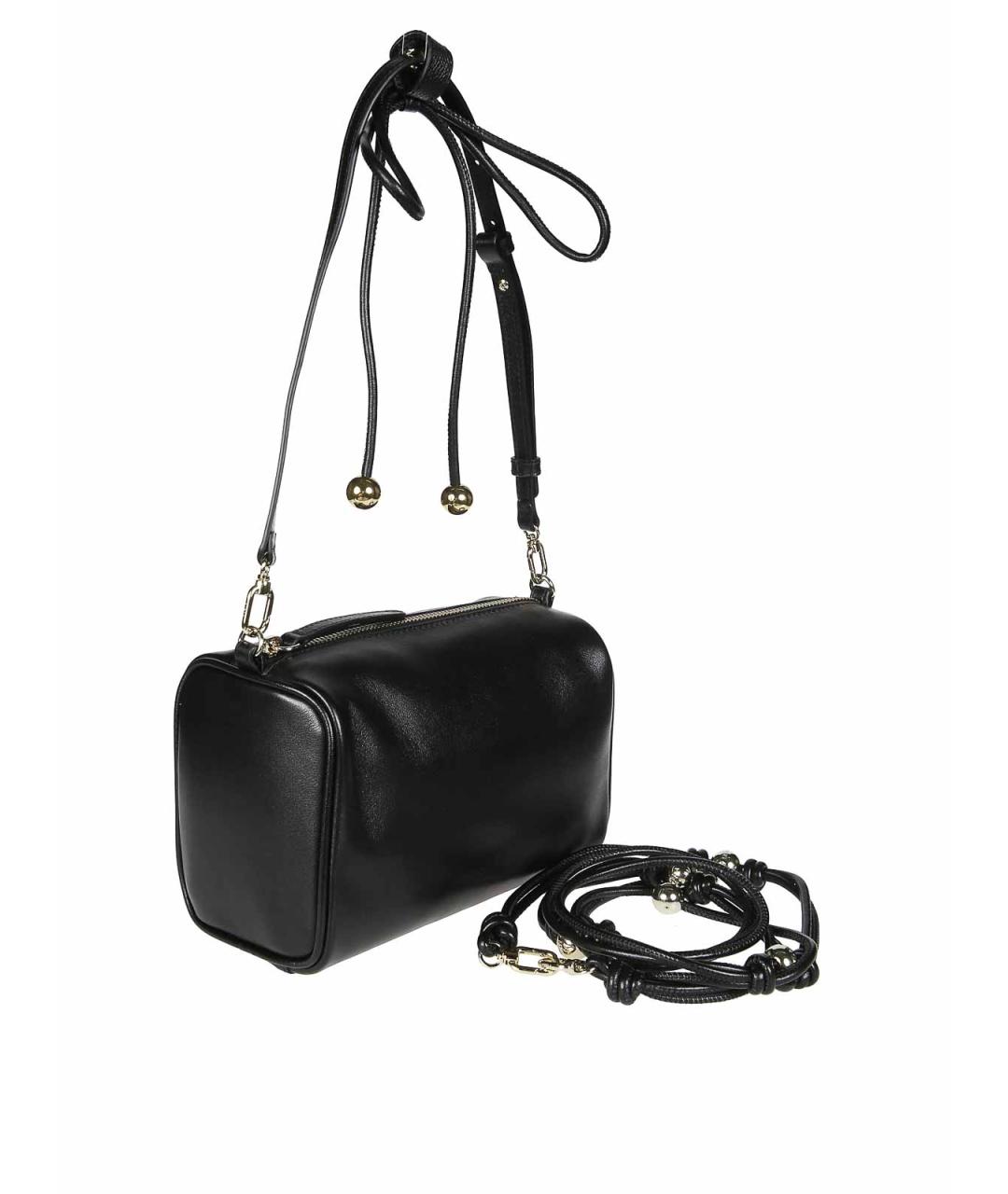 FURLA Черная кожаная сумка через плечо, фото 2