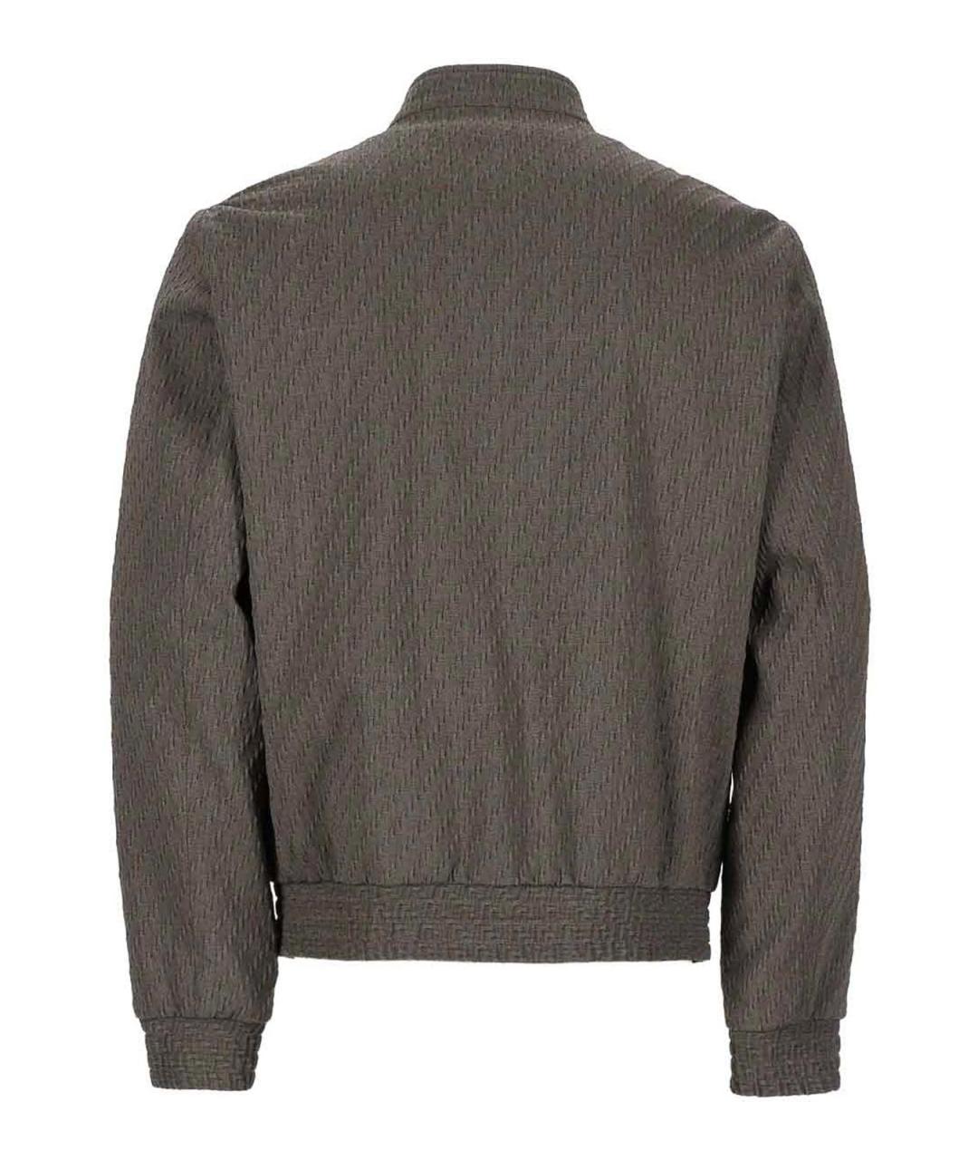 EMPORIO ARMANI Серая шерстяная куртка, фото 3