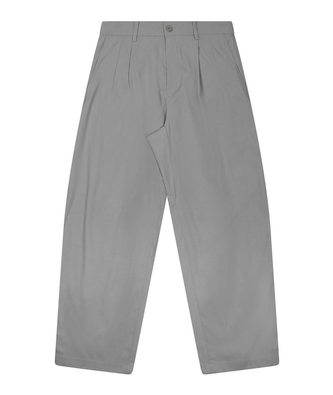 CP COMPANY Серые полиэстеровые повседневные брюки, фото 1