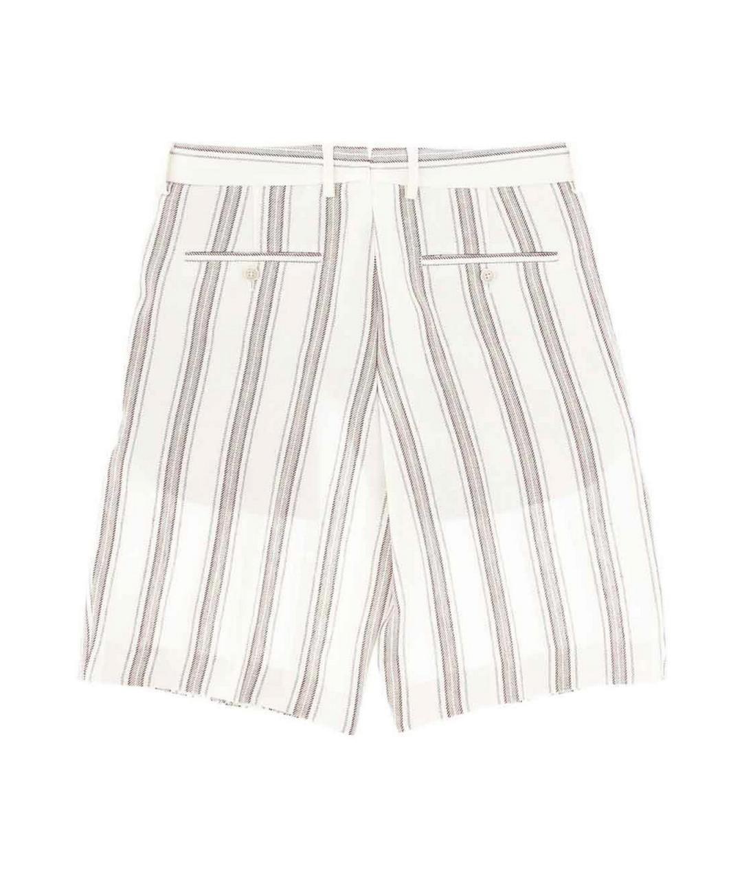 HUGO BOSS Мульти льняные шорты, фото 3