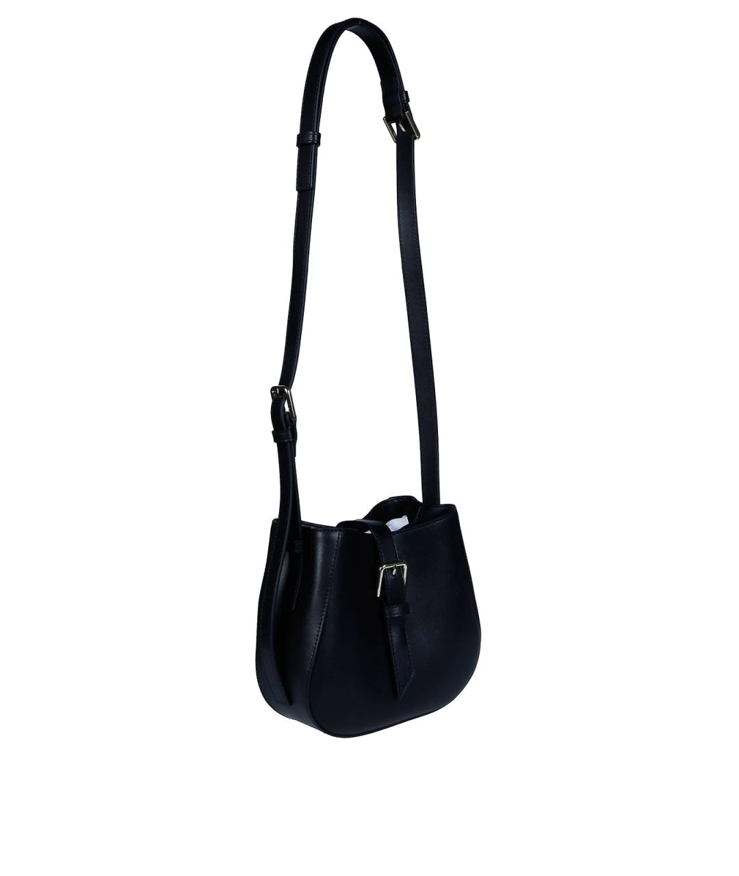 FURLA Черная кожаная сумка через плечо, фото 2