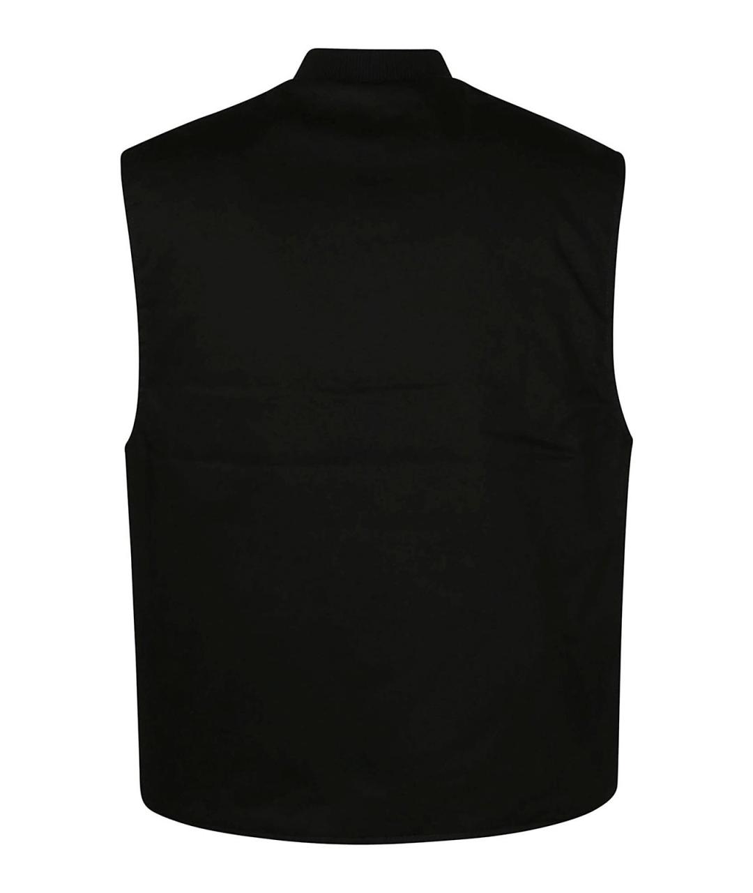 PALM ANGELS Черный жилет, фото 2