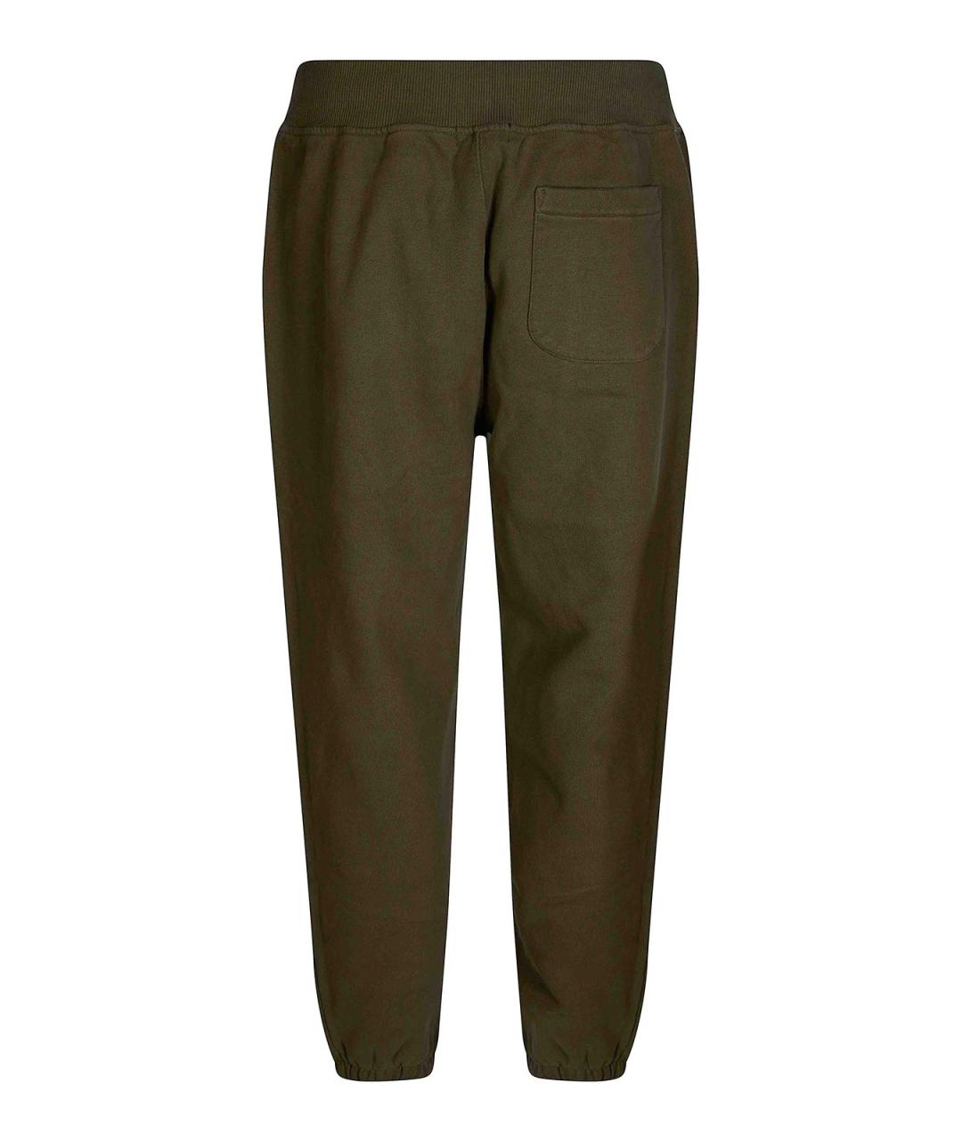POLO RALPH LAUREN Зеленые повседневные брюки, фото 2