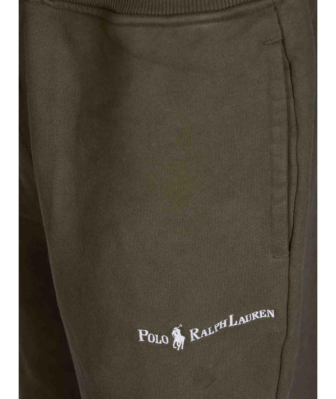 POLO RALPH LAUREN Зеленые повседневные брюки, фото 3