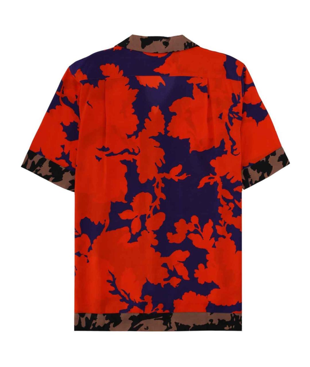 DRIES VAN NOTEN Красная кэжуал рубашка, фото 2