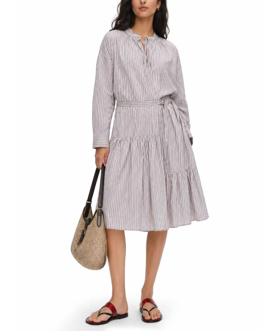 DRIES VAN NOTEN Мульти хлопковое повседневное платье, фото 2