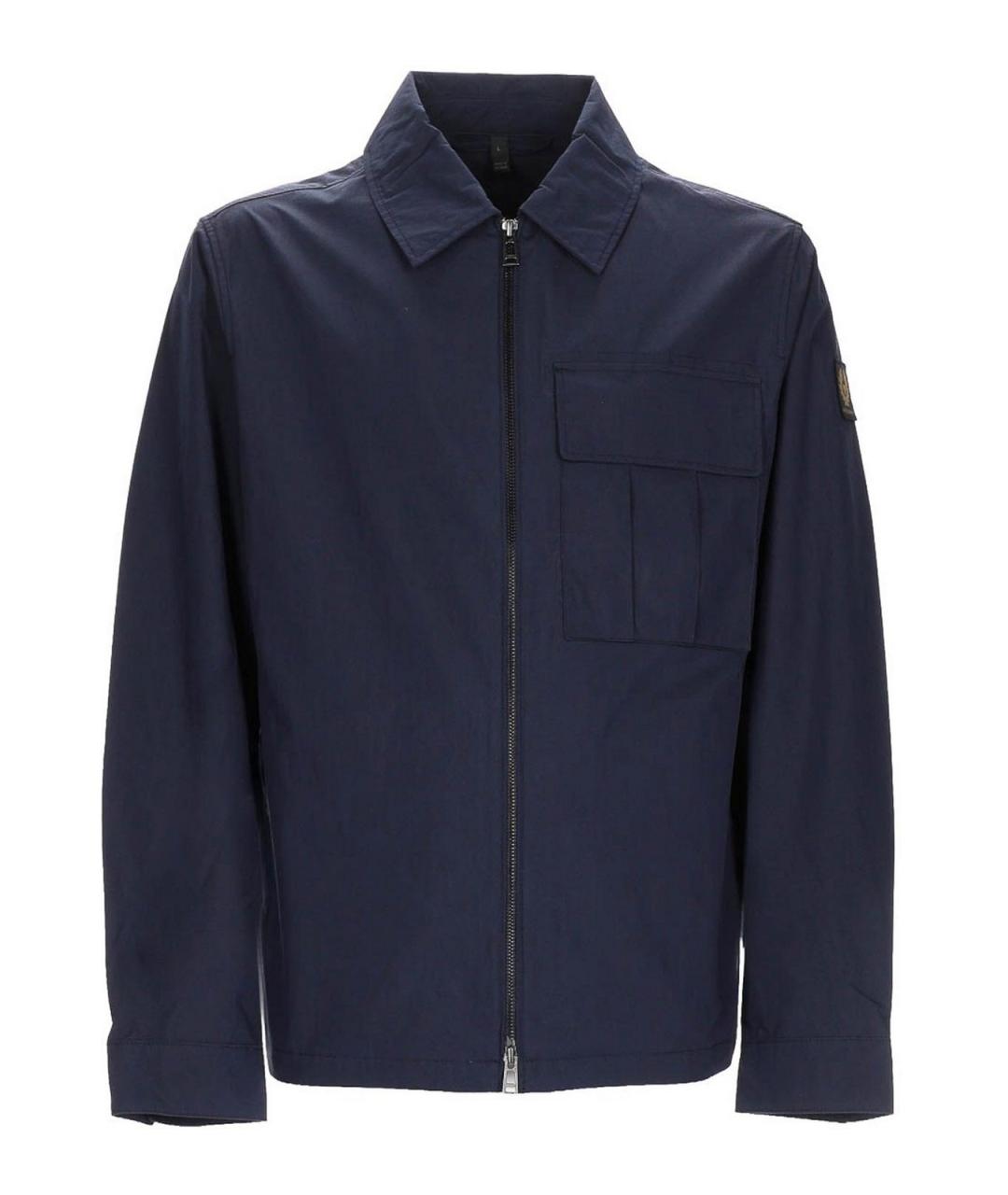 BELSTAFF Синяя хлопковая куртка, фото 1