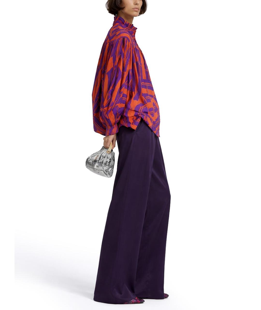 DRIES VAN NOTEN Мульти хлопковая рубашка, фото 2
