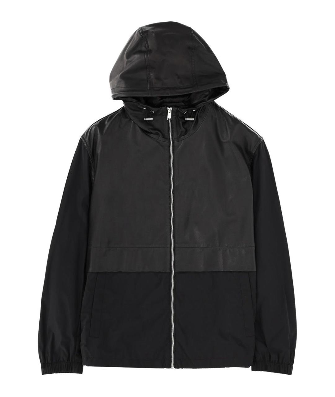 HUGO BOSS Черная вискозная куртка, фото 1