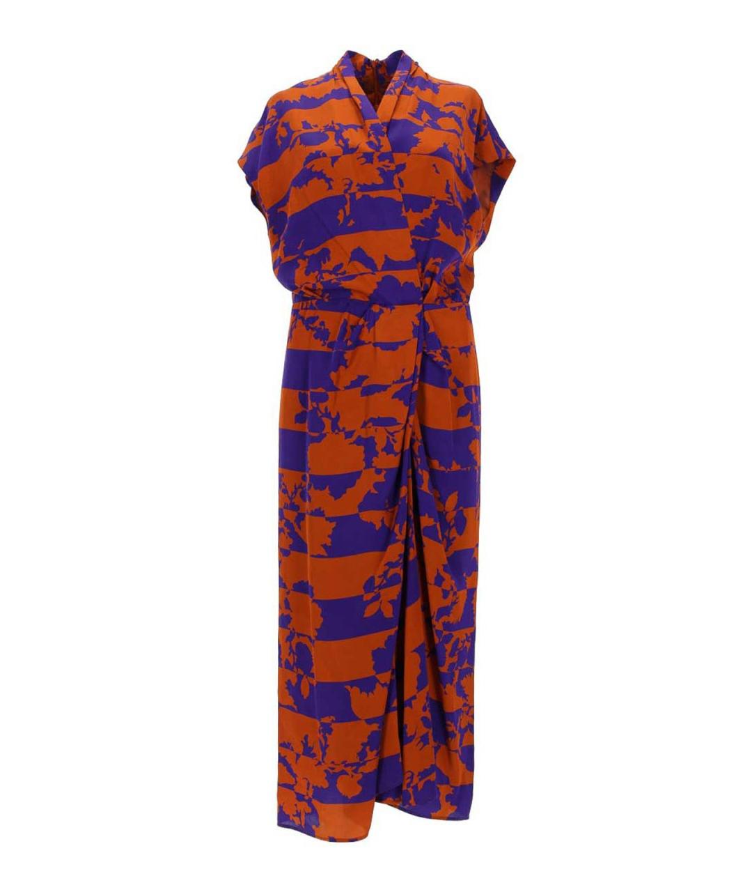 DRIES VAN NOTEN Мульти вискозное повседневное платье, фото 1