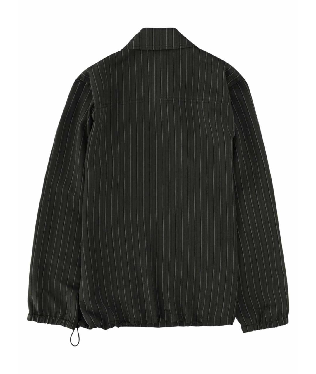 DRIES VAN NOTEN Зеленая вискозная куртка, фото 4