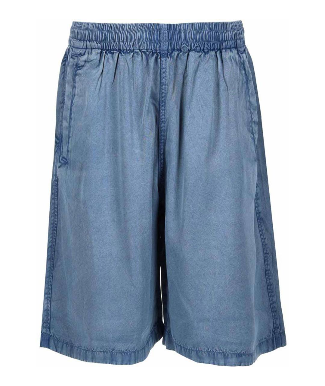 DIESEL Синие вискозные шорты, фото 1