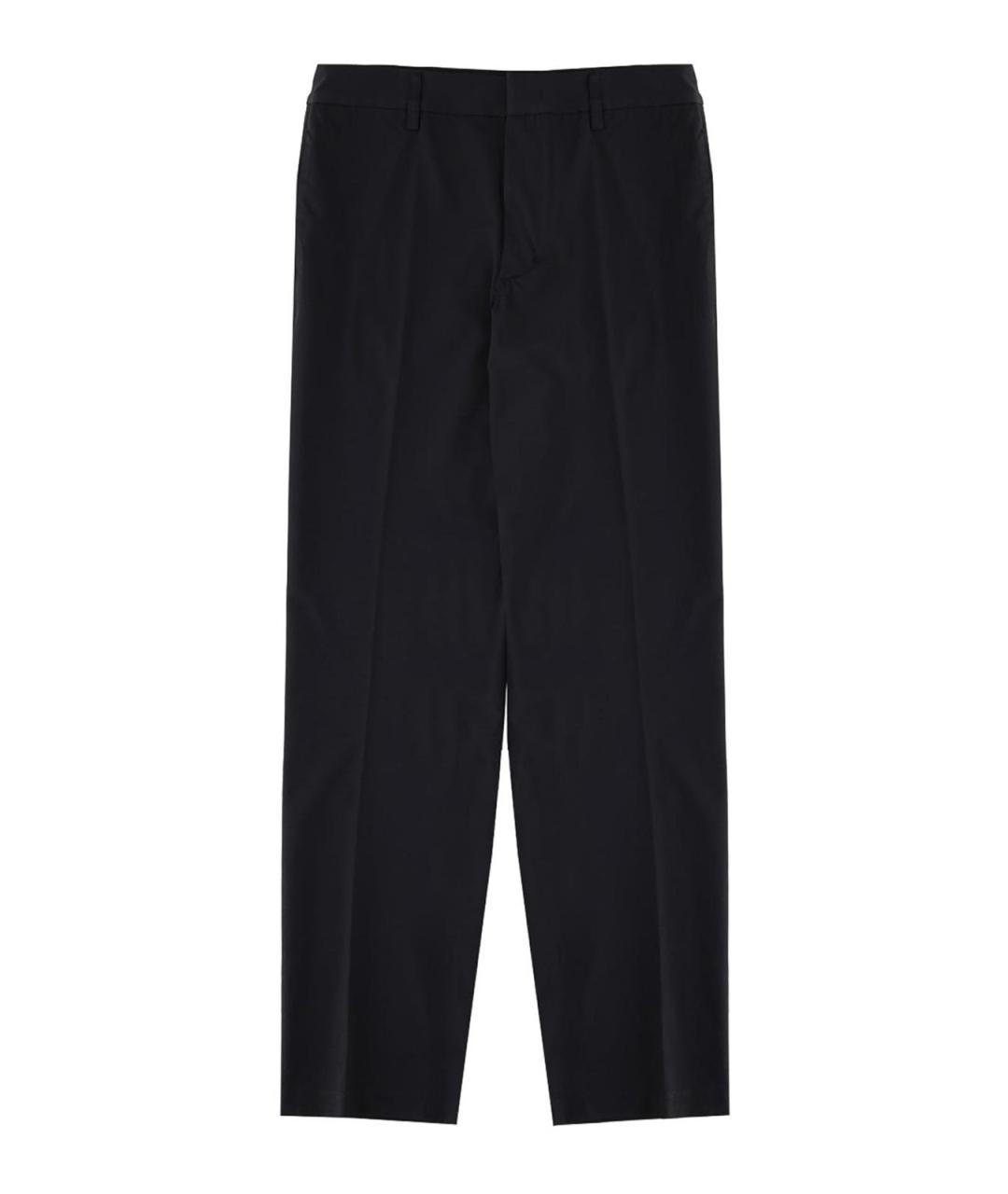 EMPORIO ARMANI Синие полиамидовые повседневные брюки, фото 1