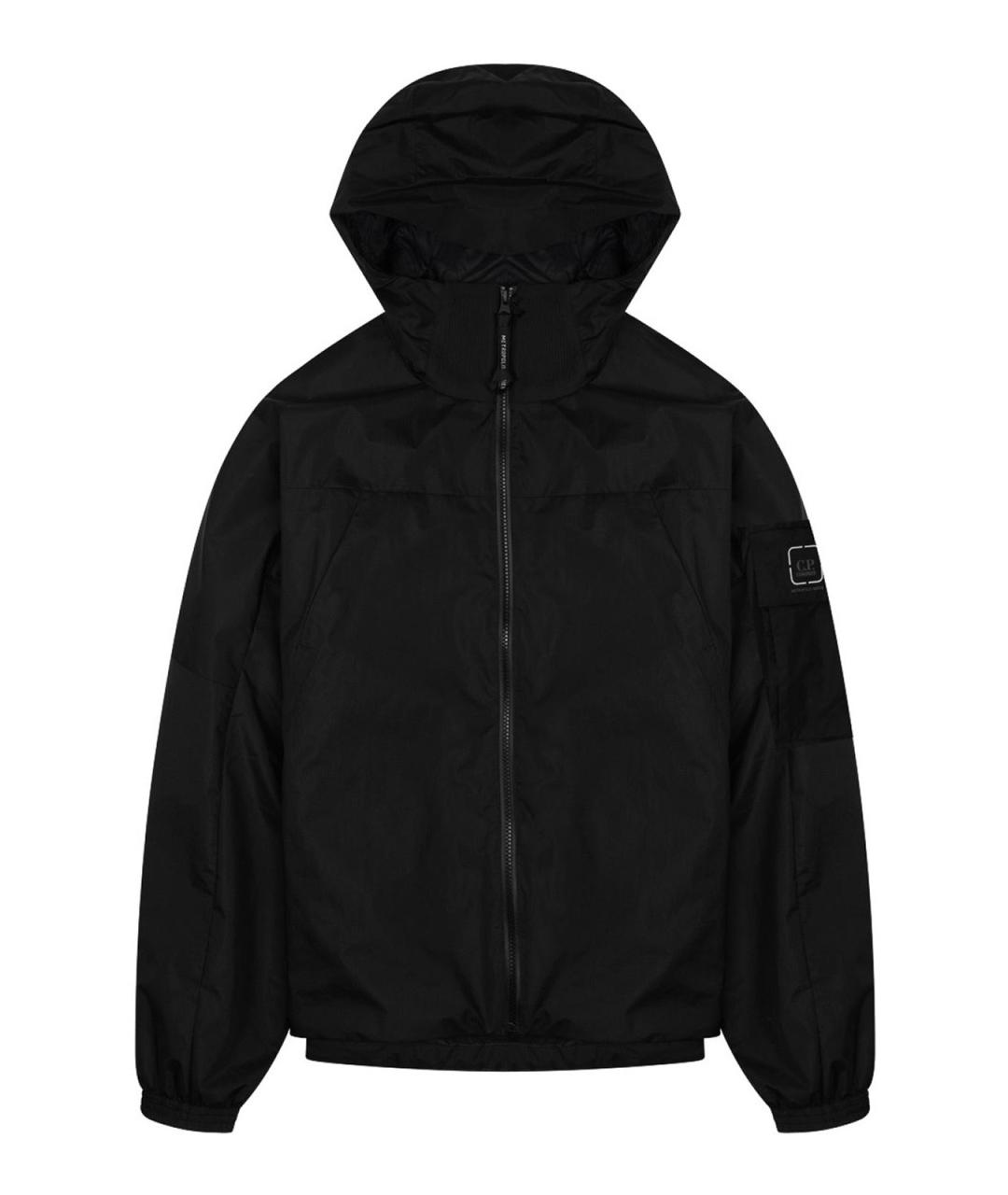 CP COMPANY Черная полиамидовая куртка, фото 1