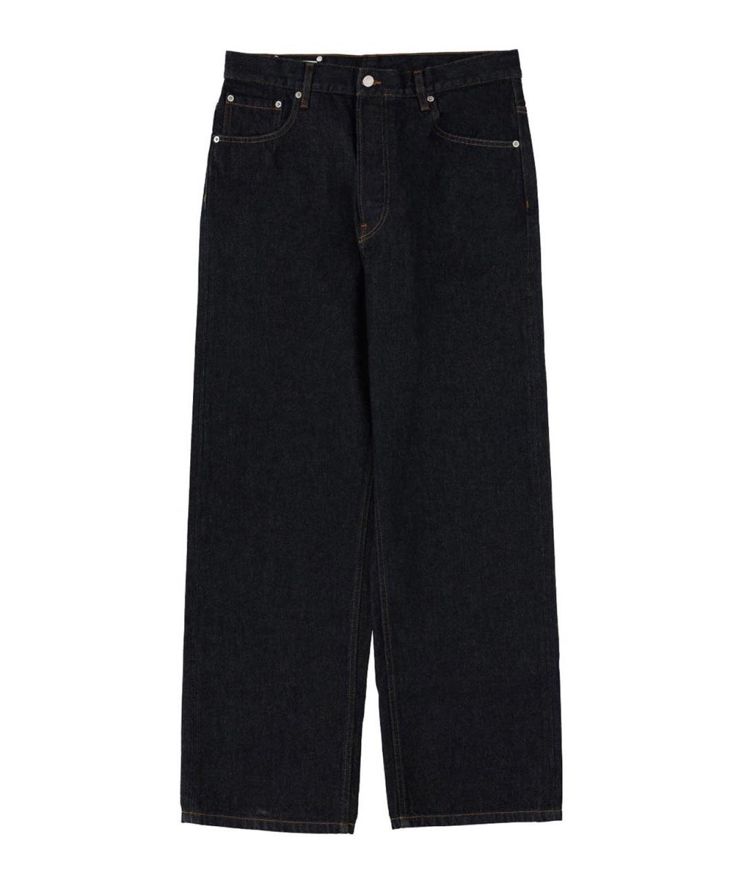 DRIES VAN NOTEN Синие хлопковые повседневные брюки, фото 1