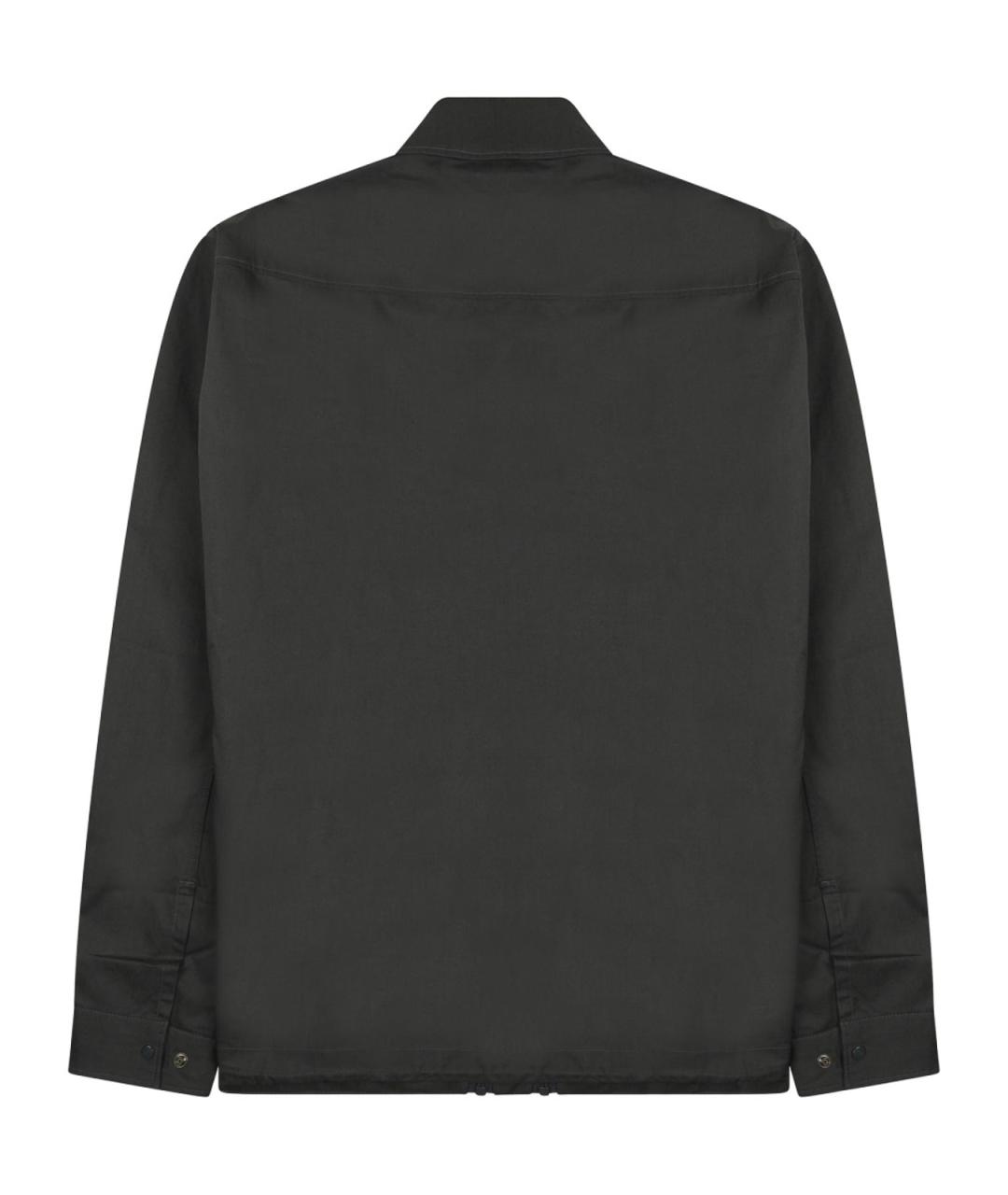 CP COMPANY Черная хлопковая куртка, фото 2