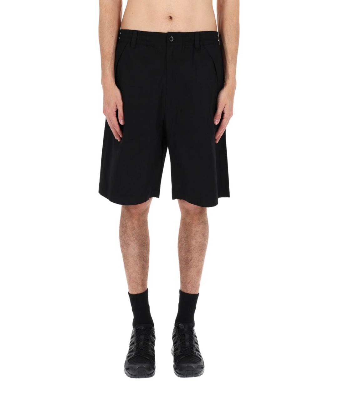 CP COMPANY Черные хлопковые шорты, фото 6