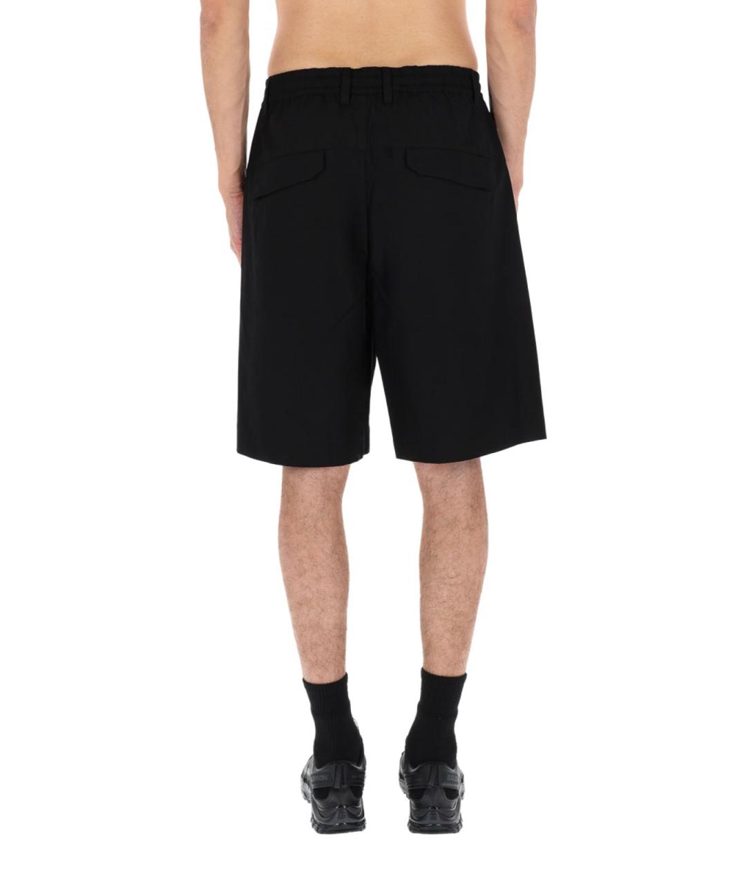 CP COMPANY Черные хлопковые шорты, фото 5
