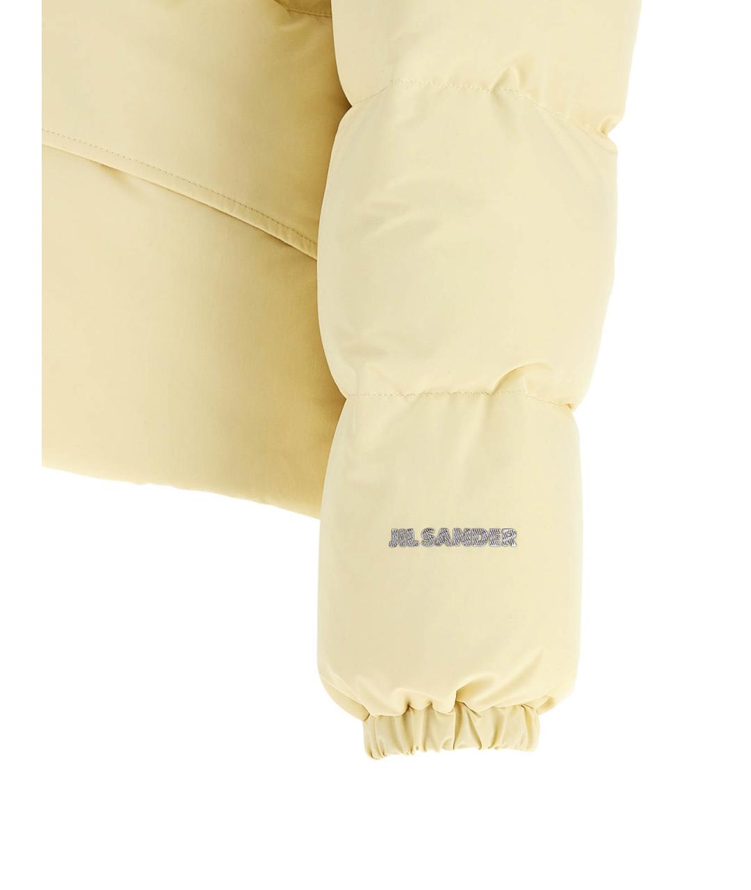 JIL SANDER Желтый пуховик, фото 4