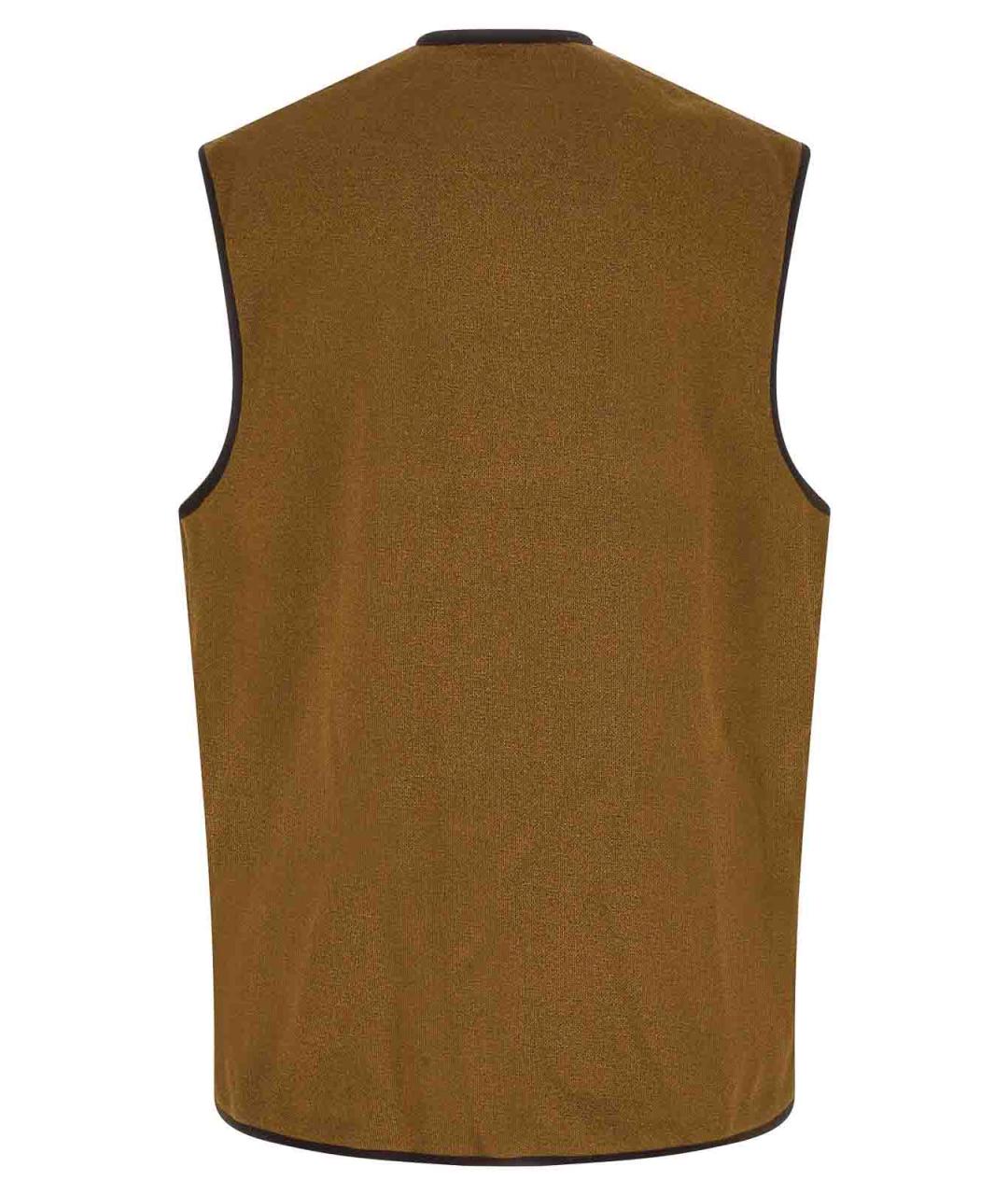 BARBOUR Коричневая меховая жилетка, фото 3