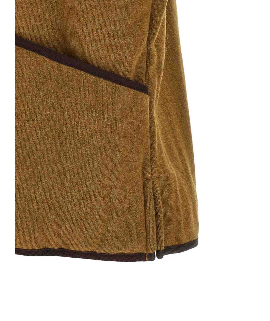 BARBOUR Коричневая меховая жилетка, фото 5