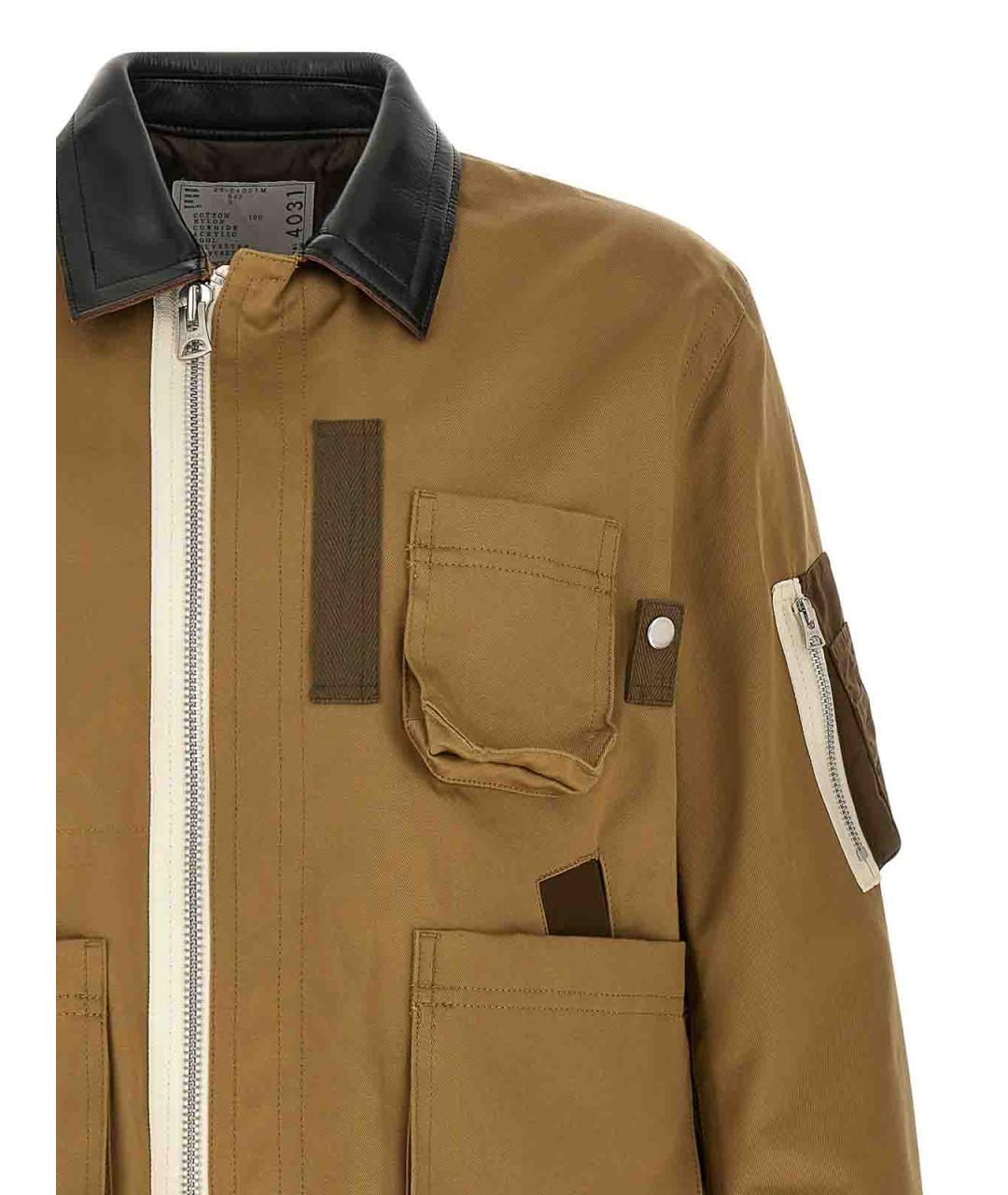 SACAI Коричневая куртка, фото 3