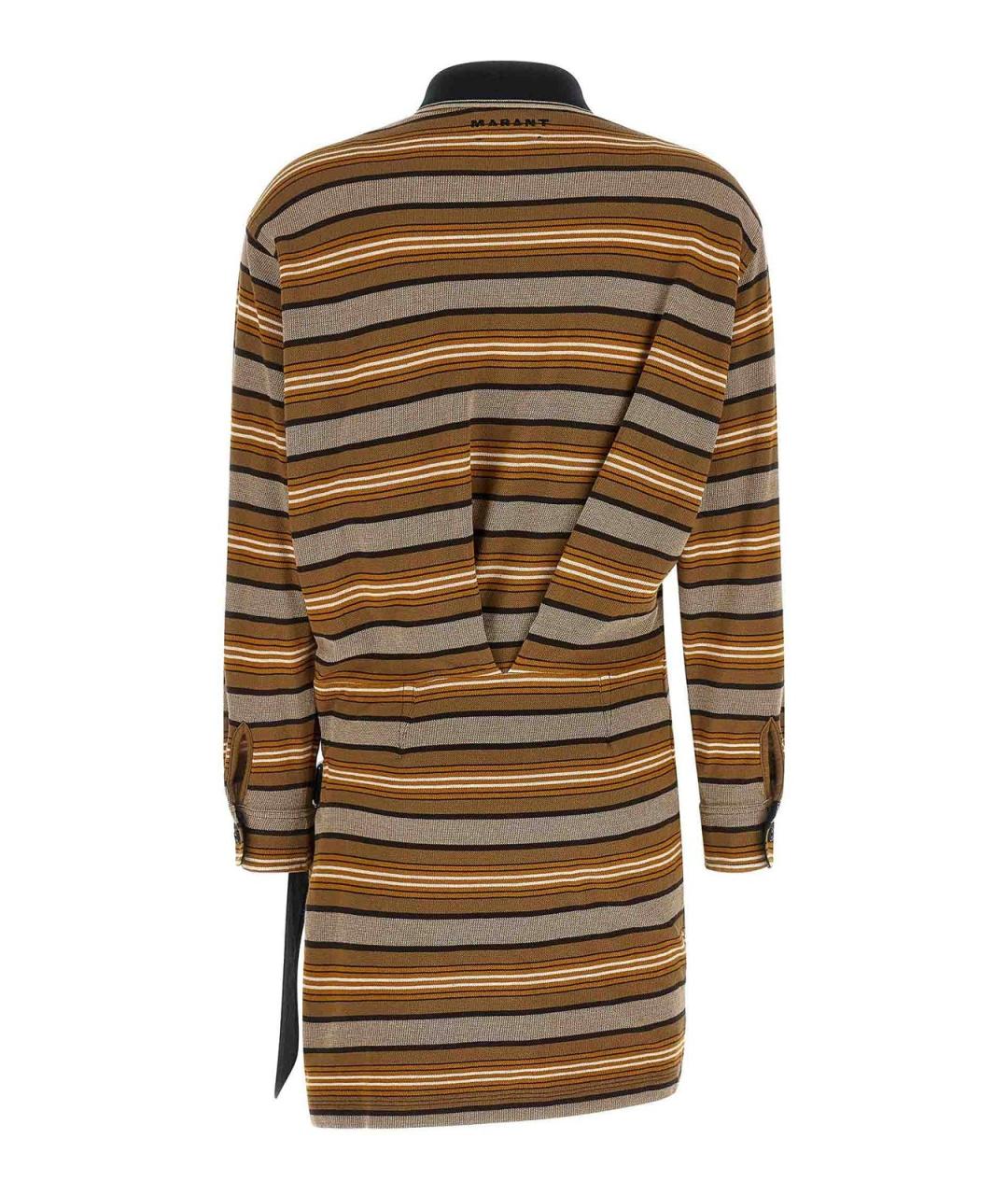 ISABEL MARANT Мульти хлопковое повседневное платье, фото 2