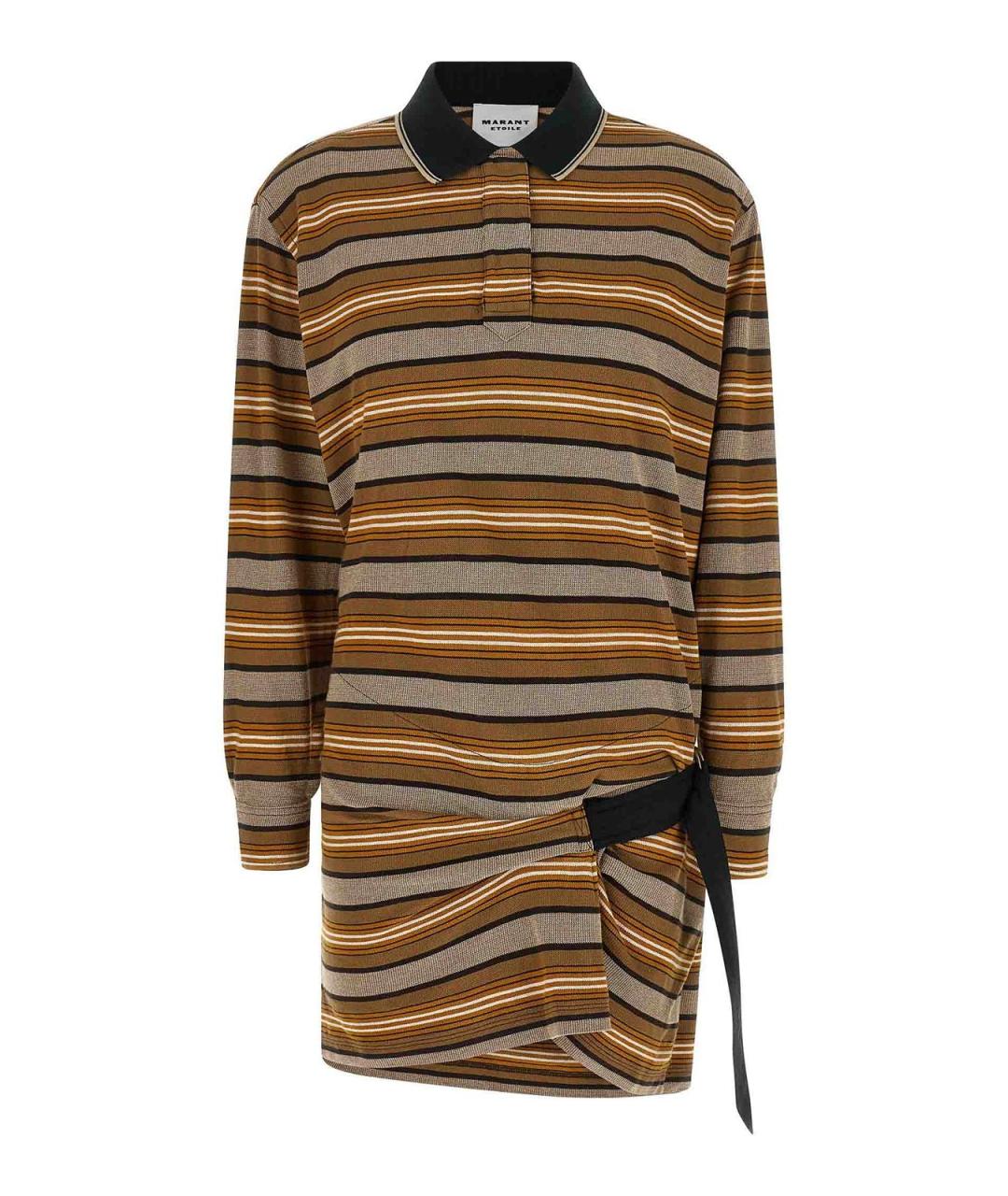 ISABEL MARANT Мульти хлопковое повседневное платье, фото 1