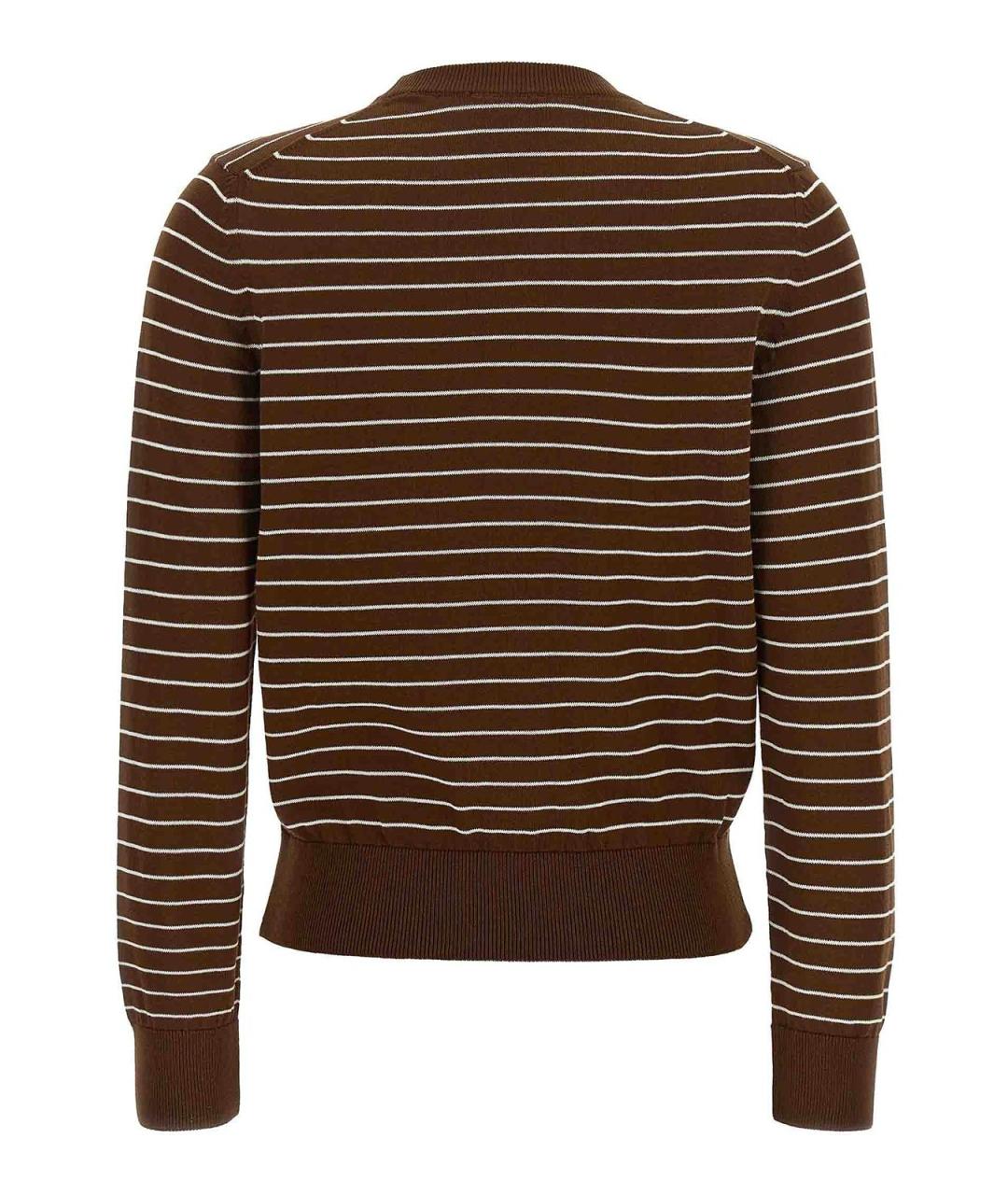 A.P.C. Коричневый хлопковый джемпер / свитер, фото 2