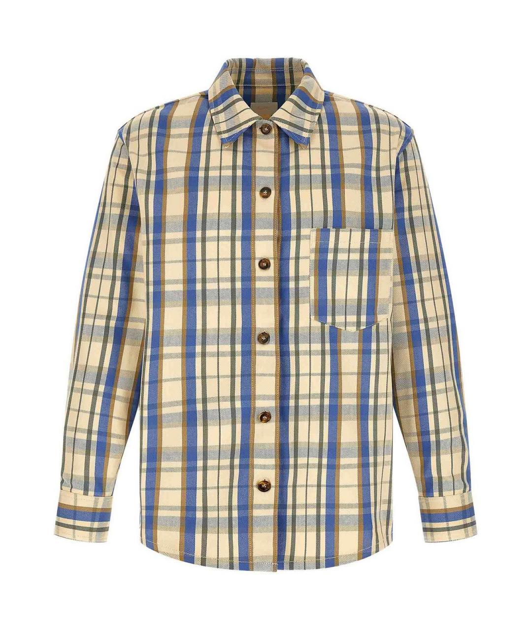 A.P.C. Мульти хлопковая кэжуал рубашка, фото 1