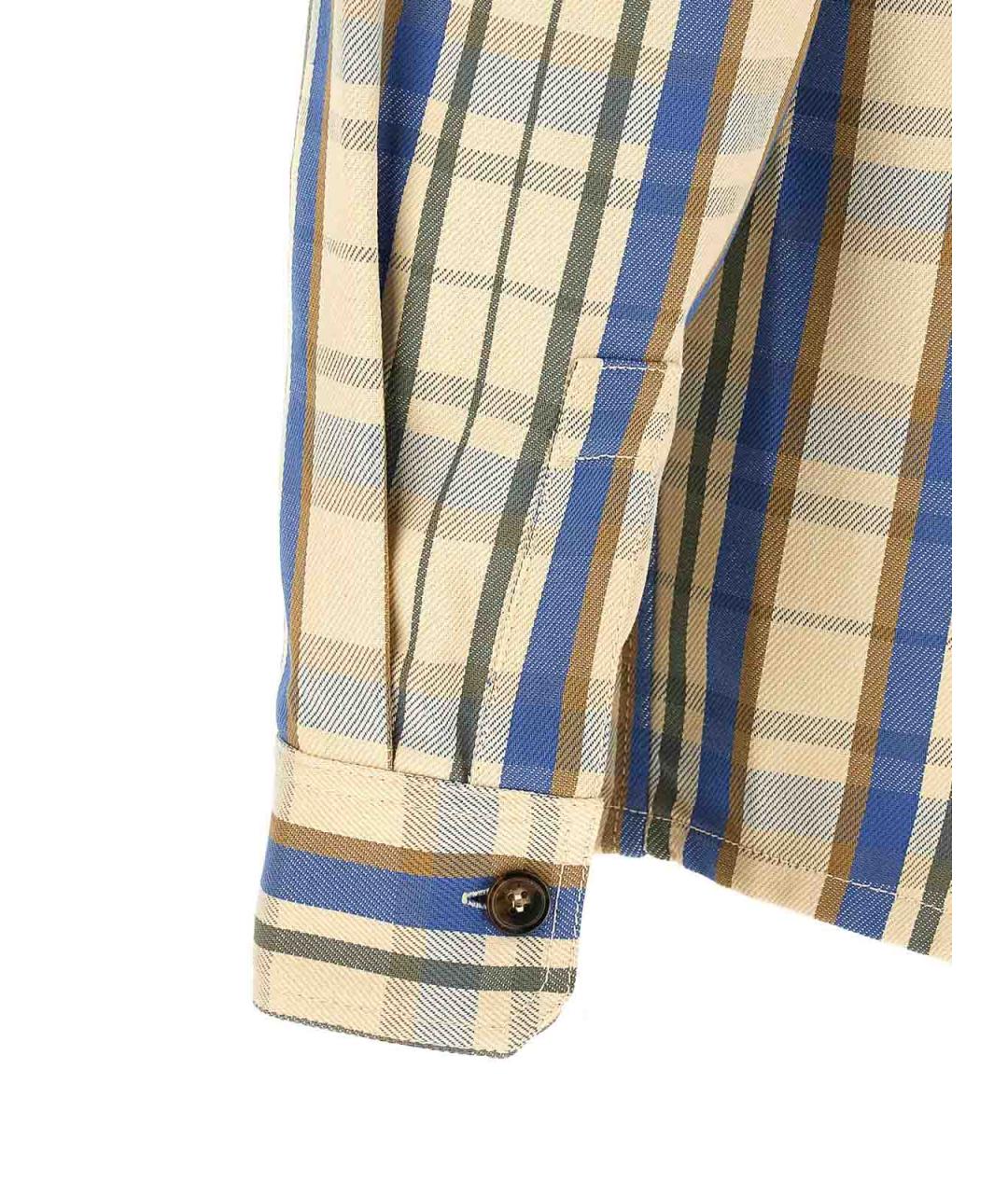 A.P.C. Мульти хлопковая кэжуал рубашка, фото 4