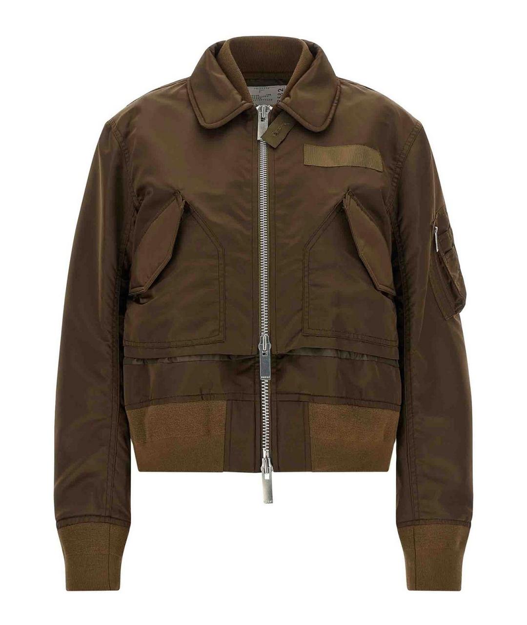 SACAI Коричневая куртка, фото 1
