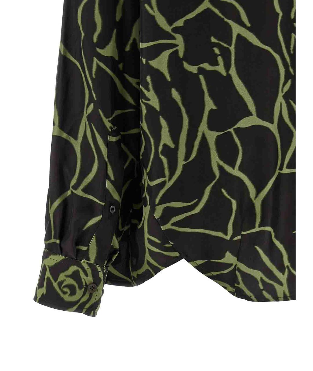DRIES VAN NOTEN Мульти вискозная рубашка, фото 4
