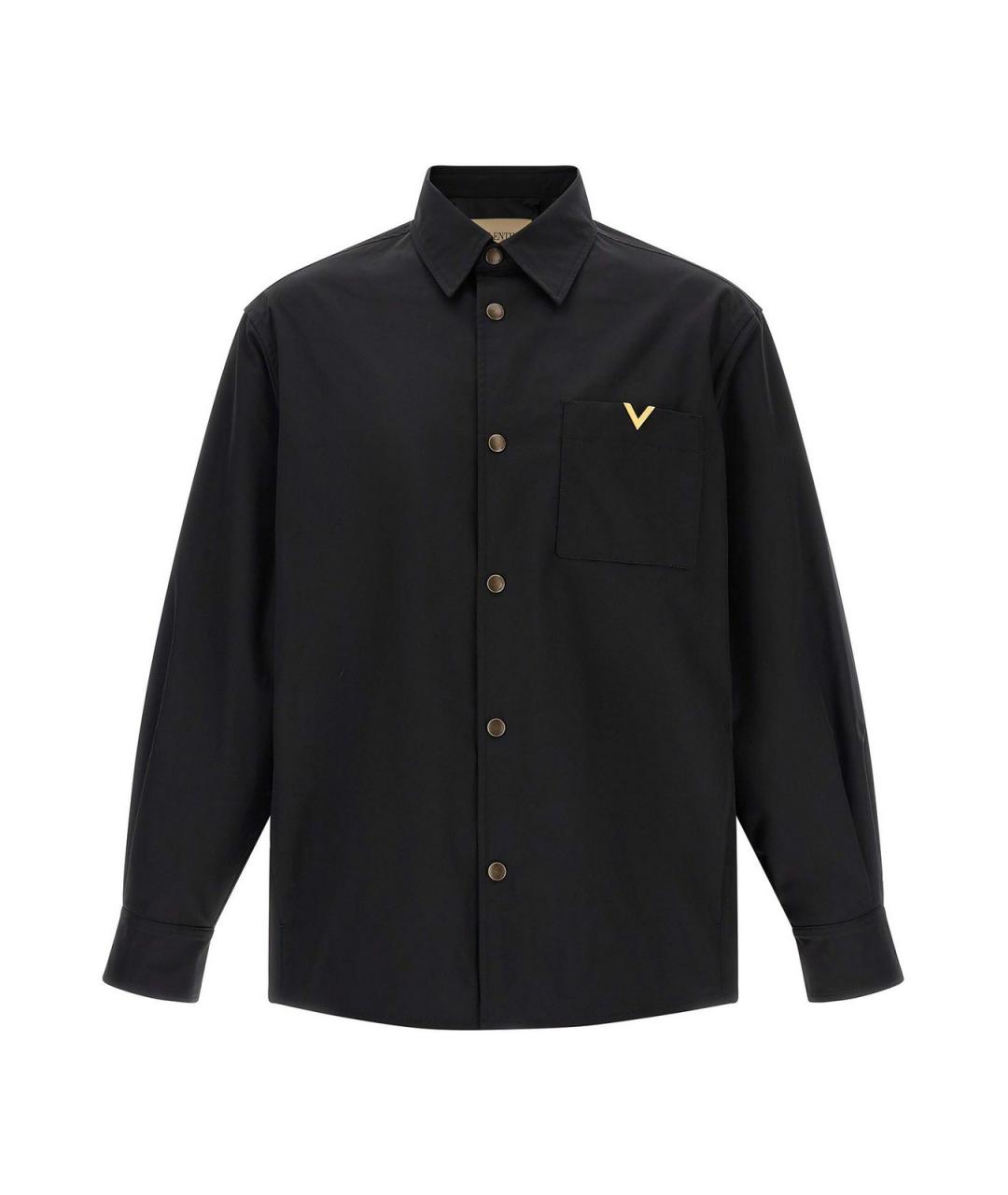 VALENTINO Черная кэжуал рубашка, фото 1