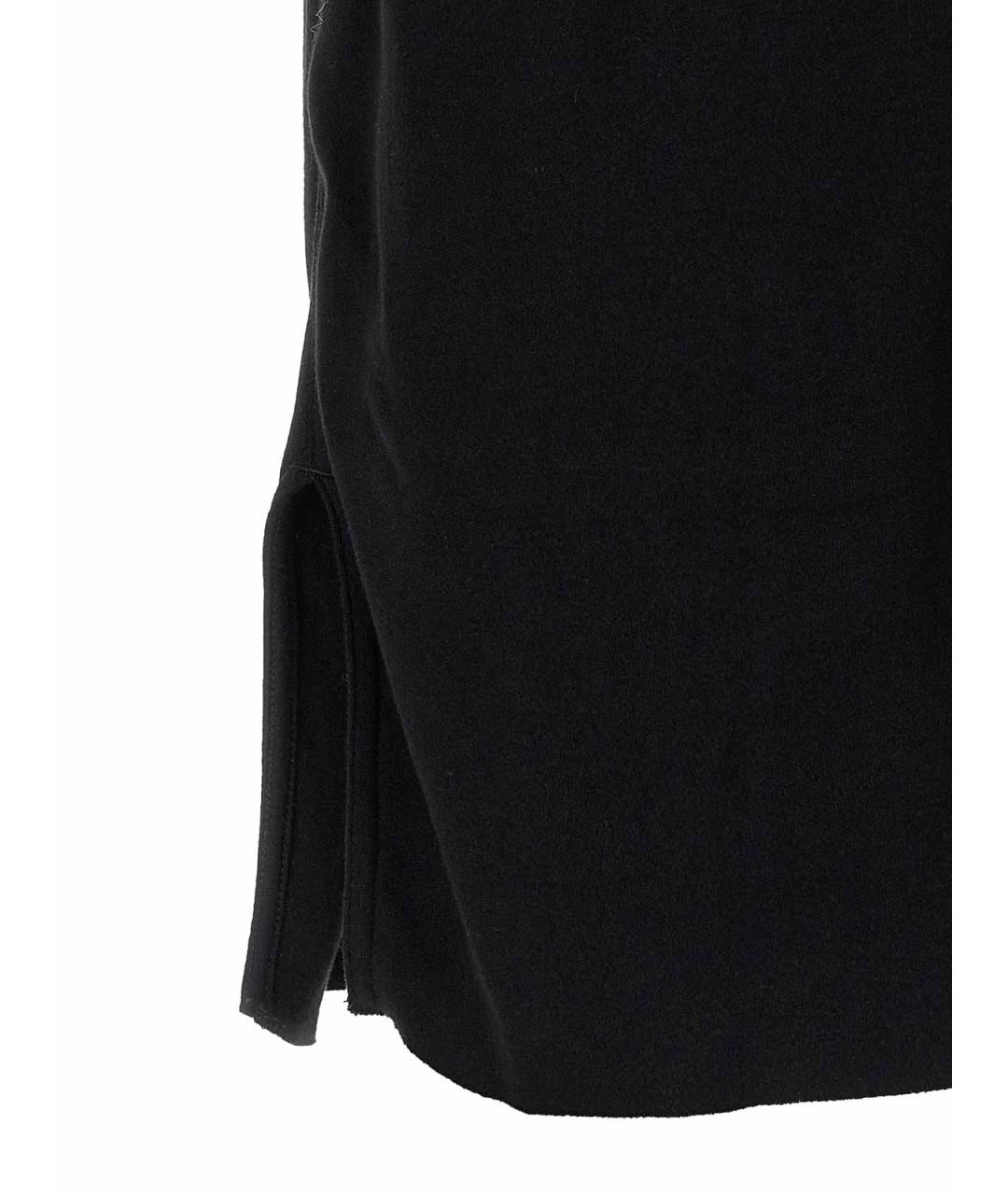 RICK OWENS Черные хлопковые шорты, фото 5