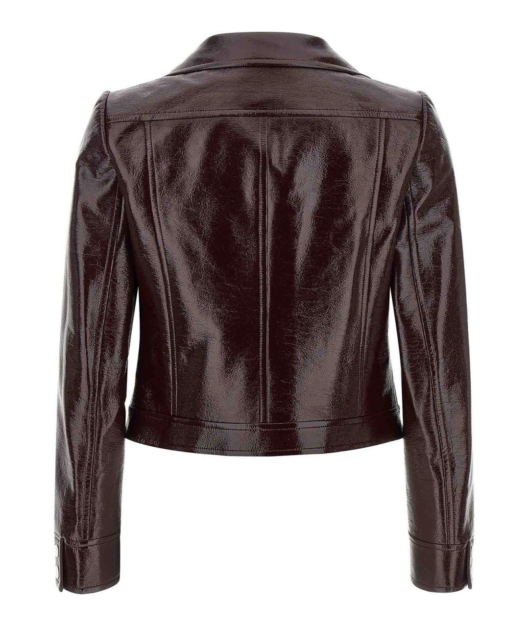 COURREGES Бордовая ацетатная куртка, фото 2