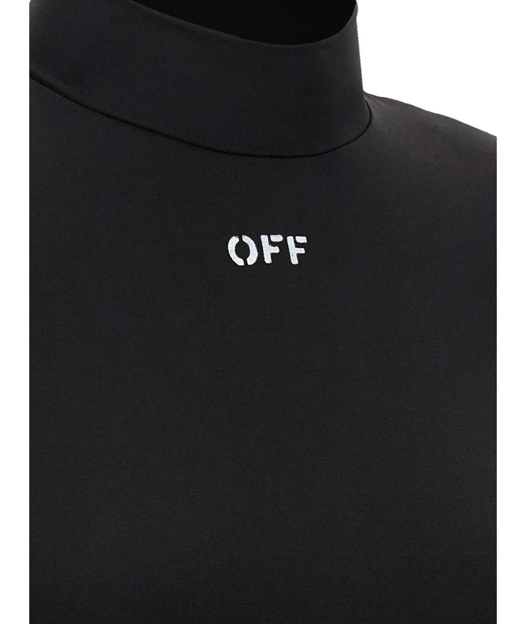 OFF-WHITE Черная водолазка, фото 4