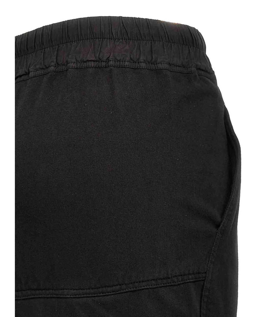 RICK OWENS DRKSHDW Черная хлопковая юбка макси, фото 4