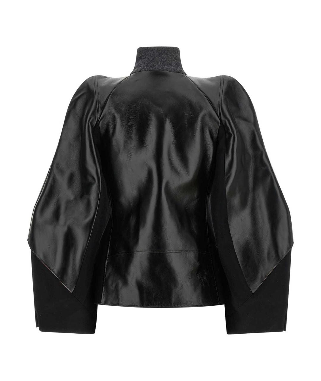 SACAI Черная шерстяная куртка, фото 3