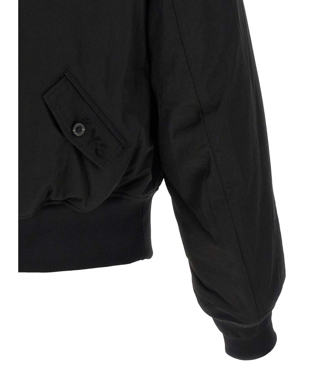 Y-3 Черная полиамидовая куртка, фото 4