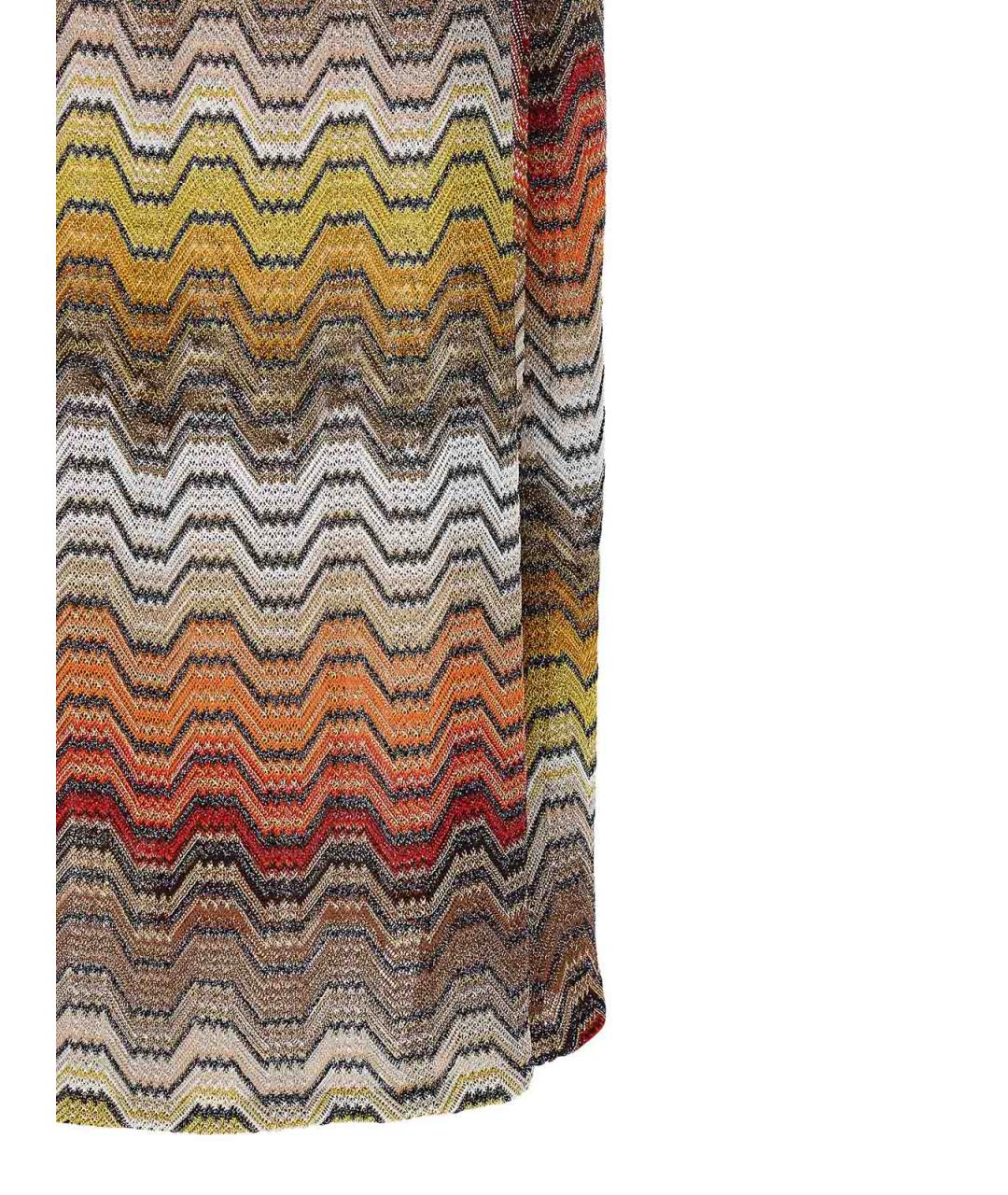 MISSONI Мульти вискозное повседневное платье, фото 5