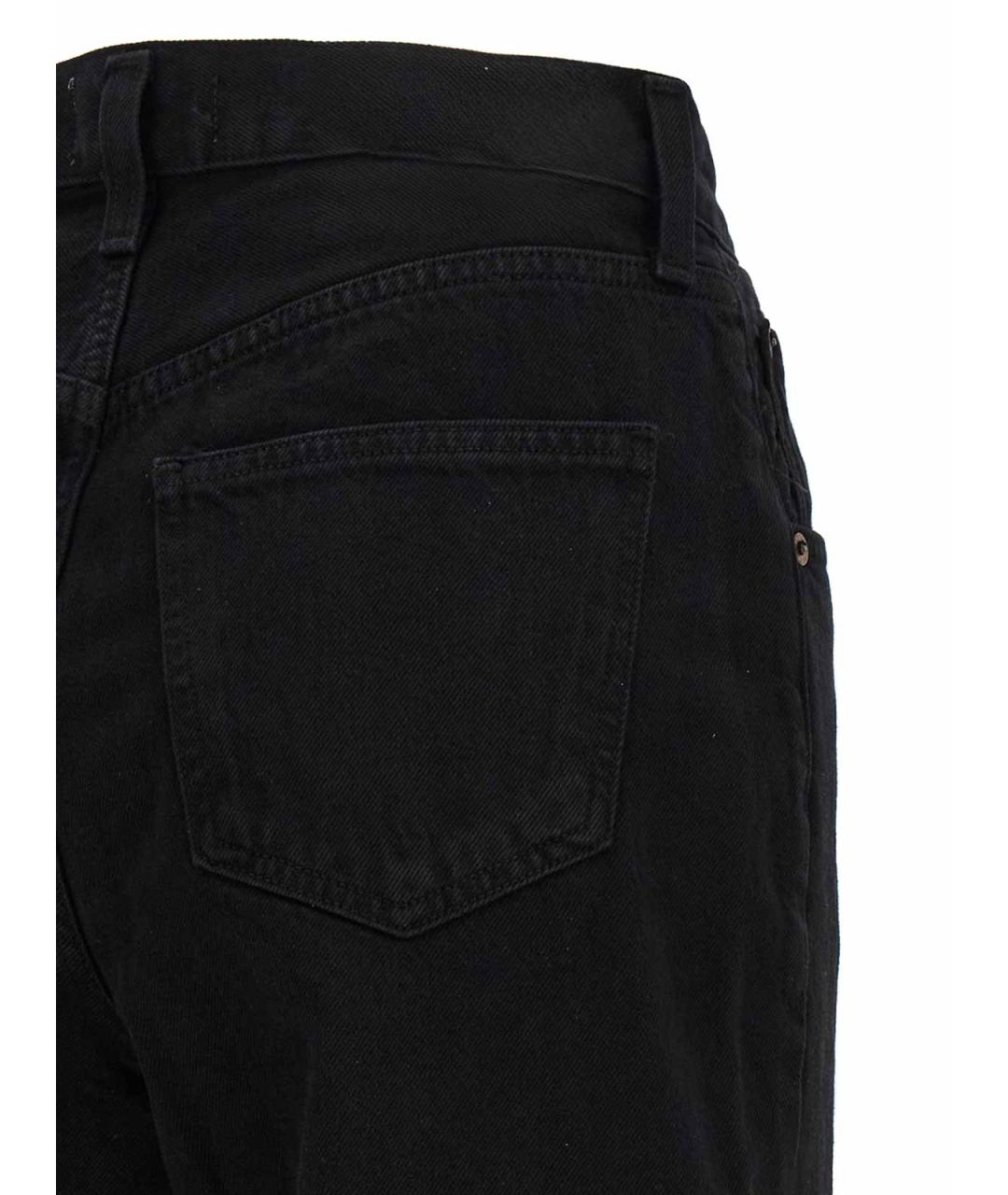 AGOLDE Черные хлопковые прямые джинсы, фото 4