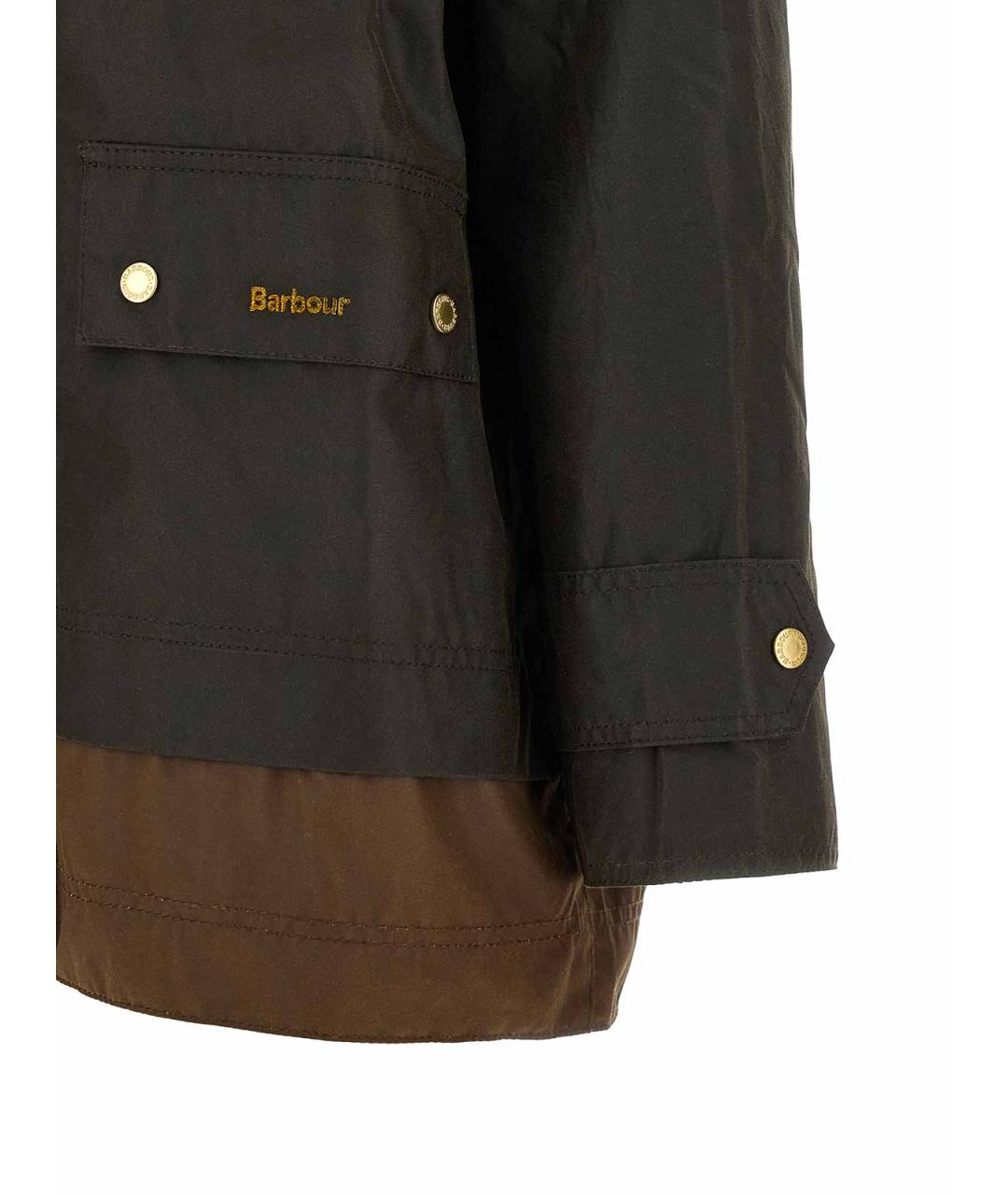 BARBOUR Зеленая куртка, фото 5