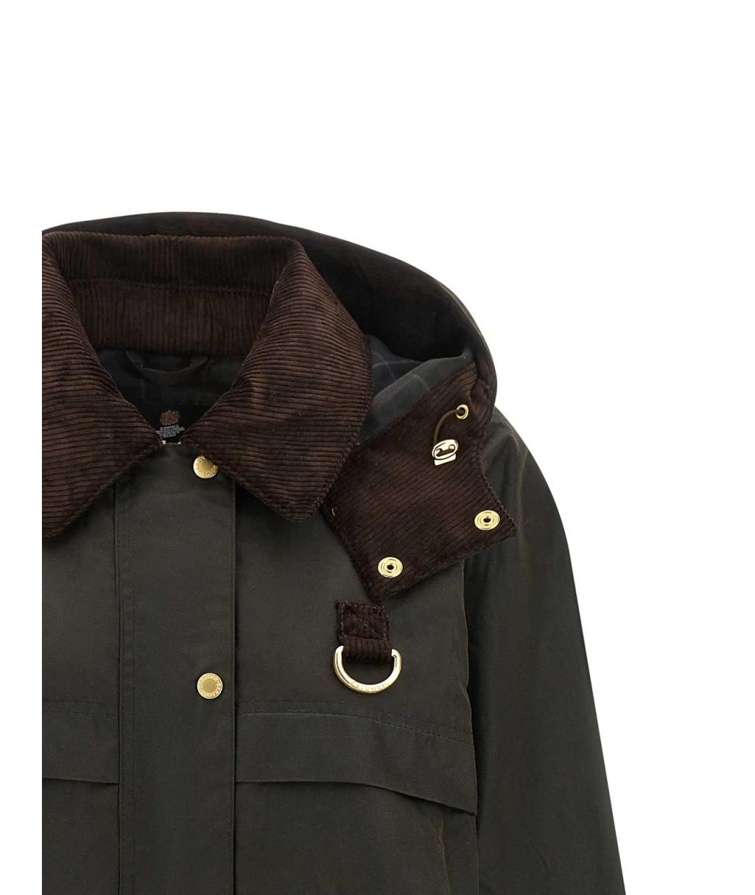BARBOUR Зеленая куртка, фото 4