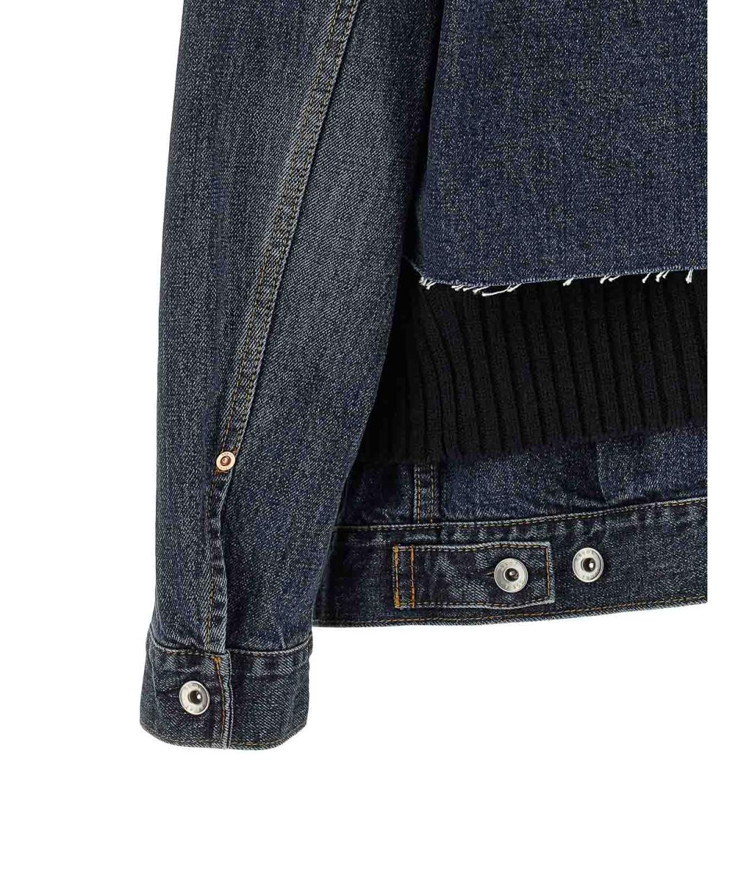SACAI Синяя хлопковая куртка, фото 4