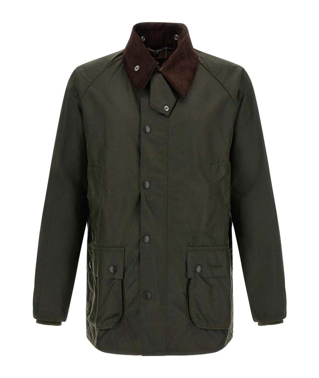 BARBOUR Зеленая хлопковая парка, фото 1