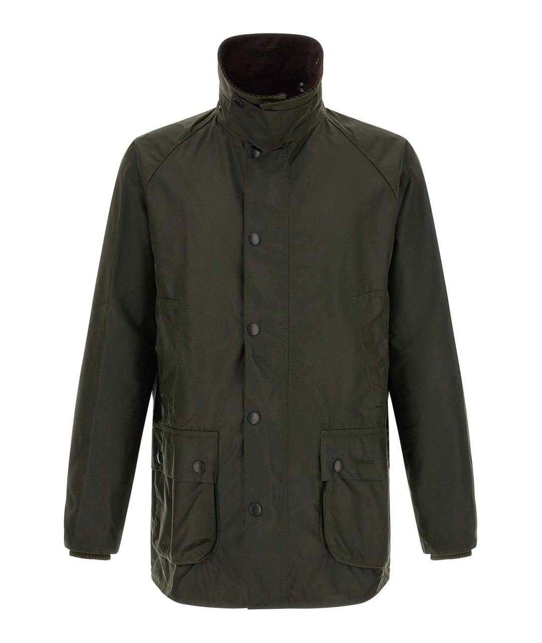 BARBOUR Зеленая хлопковая парка, фото 2