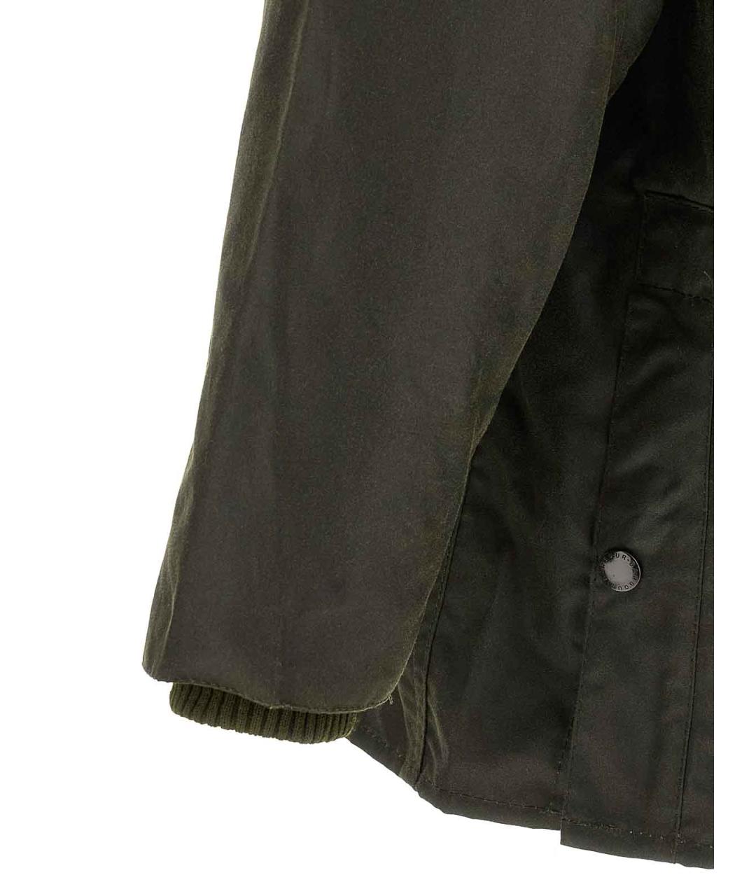 BARBOUR Зеленая хлопковая парка, фото 5