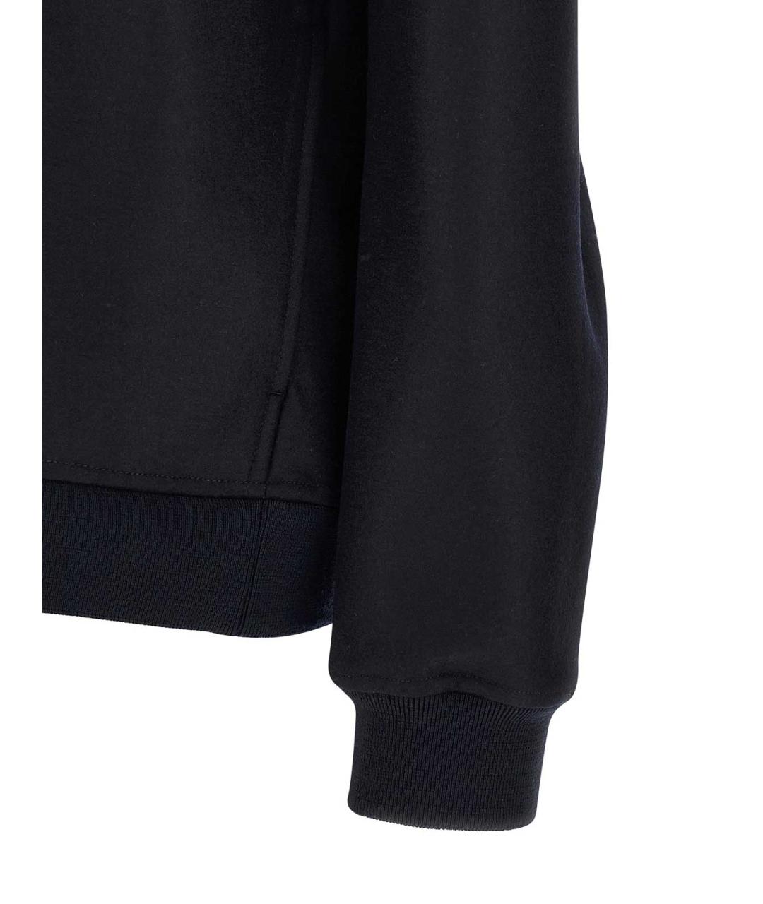 JIL SANDER Темно-синяя шерстяная куртка, фото 4